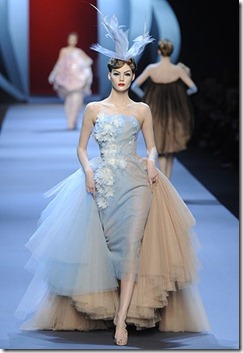 SugarRockCatwalk.com: Christian Dior Couture Spring 2011 vrs René Gruau
